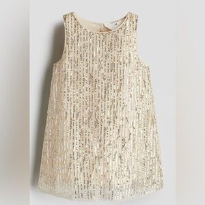 H&M Gold Sequin Dress
